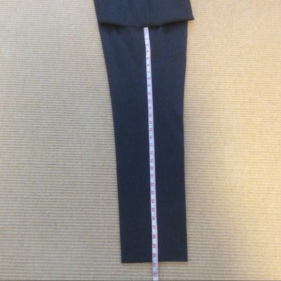 Talbots Gray Bi-Stretch Straight Leg Pants - 12 - Picture 5 of 9